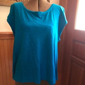 Eileen Fisher Hemp/Organic cotton Knit Top